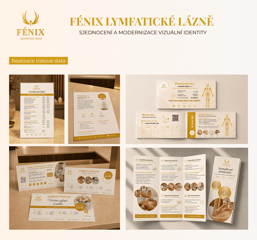 Fénix lymfatické lázně realizace tiskových dat Fénix lymfatické lázně realizace tiskových dat